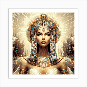 Cleopatra Portrait Artwork 151 Art Print