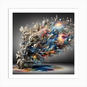 Abstract Painting 2 Art Print