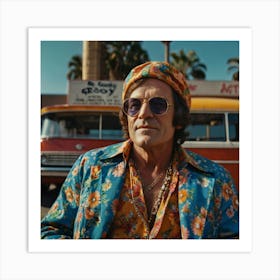 Portrait Perfect Be Groovy Art 1 Art Print