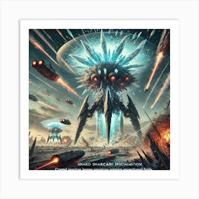 Crystal Lancers Anti Air Artillery Art Print