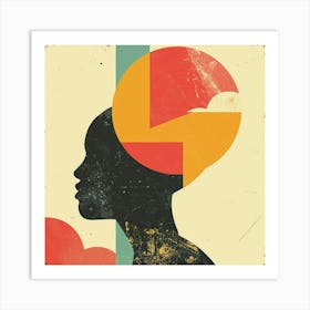 Portrait Of A Woman 12 Art Print