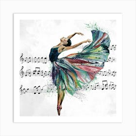 Ballerina 1 Art Print