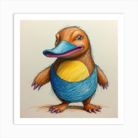 Pokemon Duck Art Print