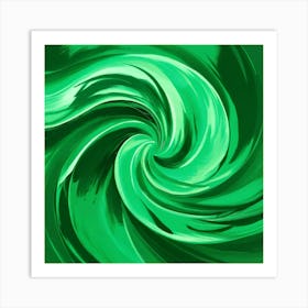 A Stunning Green Abstract Art Illustration Painted Rnvlpwsrsvie2hqe9a31vq Yl8i2zhmtn6ouiltodnulq Art Print