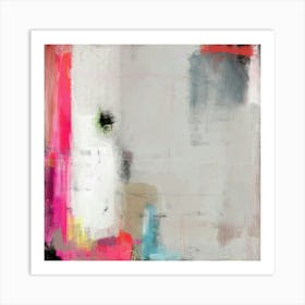 Bold Abstract Modern Contemporary, Colourful, Darmouth  Art Print