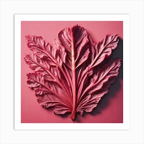 Beet Leaf Art Print