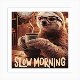 Slow Morning Art Print