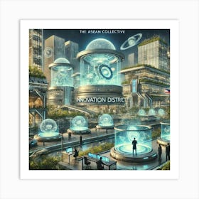 Innovation District Art Print