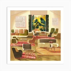 Lounge Room 1 Art Print