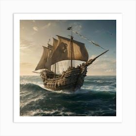 Pirates Of The Caribbean Art Print