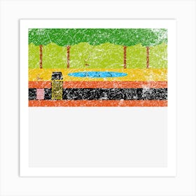 Pitfall! Art Print