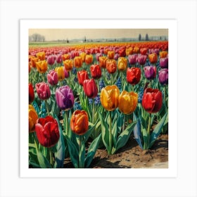 Tulips 7 Art Print