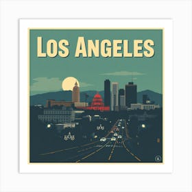 Los Angeles 1 Art Print