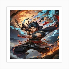 Ninja Warrior Art Print