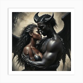 Black Love Art Print