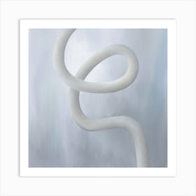 Abstract Spiral Calm Painting 1 Art Print