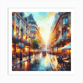 Longing For Carnaby Street (London) Art Print