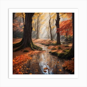 Autumn Forest 2 Art Print