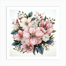 Floral Bouquet 23 Art Print