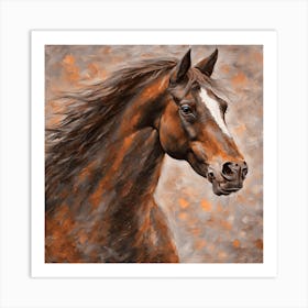 Horse Portrait 3 Art Print