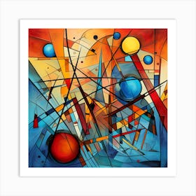 Abstract Painting 111 Art Print