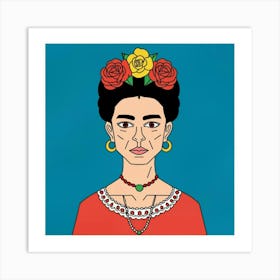 Frida Kahlo Art Print 2 Art Print