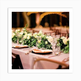 Formal Table 10 Art Print