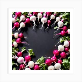 Radishes 16 Art Print