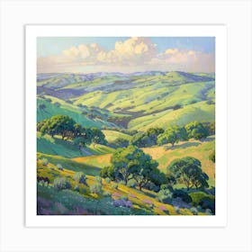 California Landscape 12 Art Print