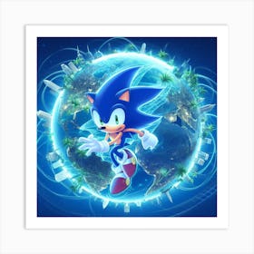 Sonic The Hedgehog 49 Art Print