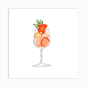 Aperol Spritz Art Print