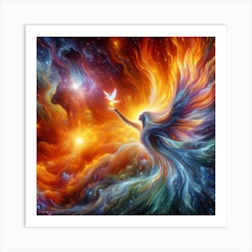 Angel Of Light Art Print