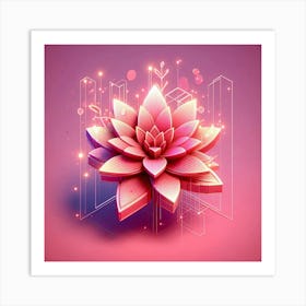 Lotus Flower 8 Art Print