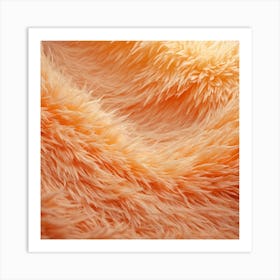 Ai Peach Fuzz Background 020305 Art Print