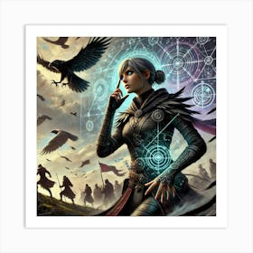 Zoya Strategists Edge Art Print