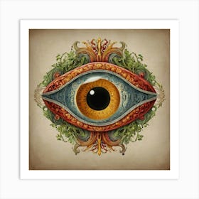 Eye Of The Gods Art Print