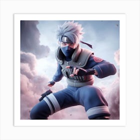 Kakashi Sensei 15 Art Print