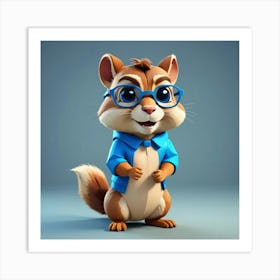 Chipmunk 26 Art Print