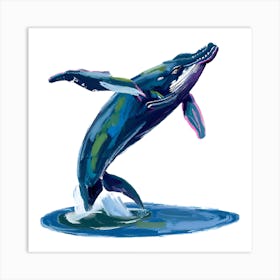 Humpback Whale 08 Art Print