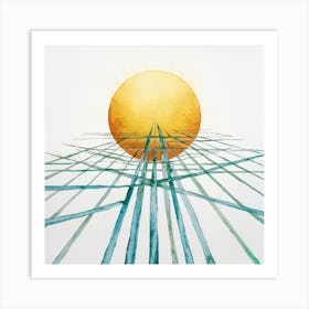 Sun In The Sky 1 Art Print