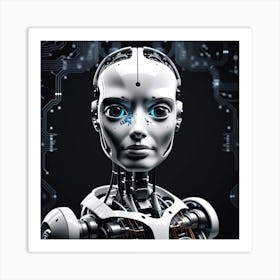 Cyborg 35 Art Print