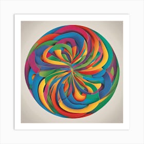 Spirals 1 Art Print