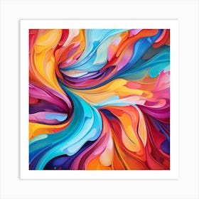 Abstract Abstract Painting 8 Art Print