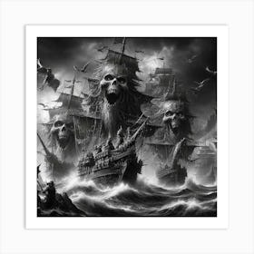 Dark Seas Art Print