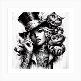 Alice In Wonderland 1 Art Print