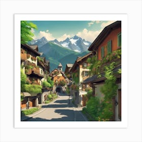 Switzerland Art Print