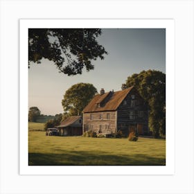 Country House Stock Videos & Royalty-Free Footage 1 Art Print