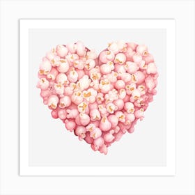 Heart Of Popcorn 7 Art Print