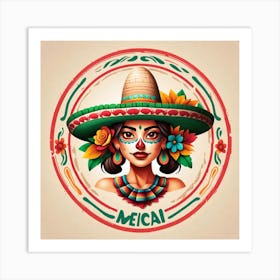 Mexican Girl 66 Art Print