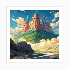 Castle In The Sky Art Print